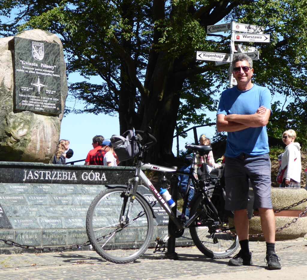 End of cycling Poland End to End at Jastrzebia Góra, 2019